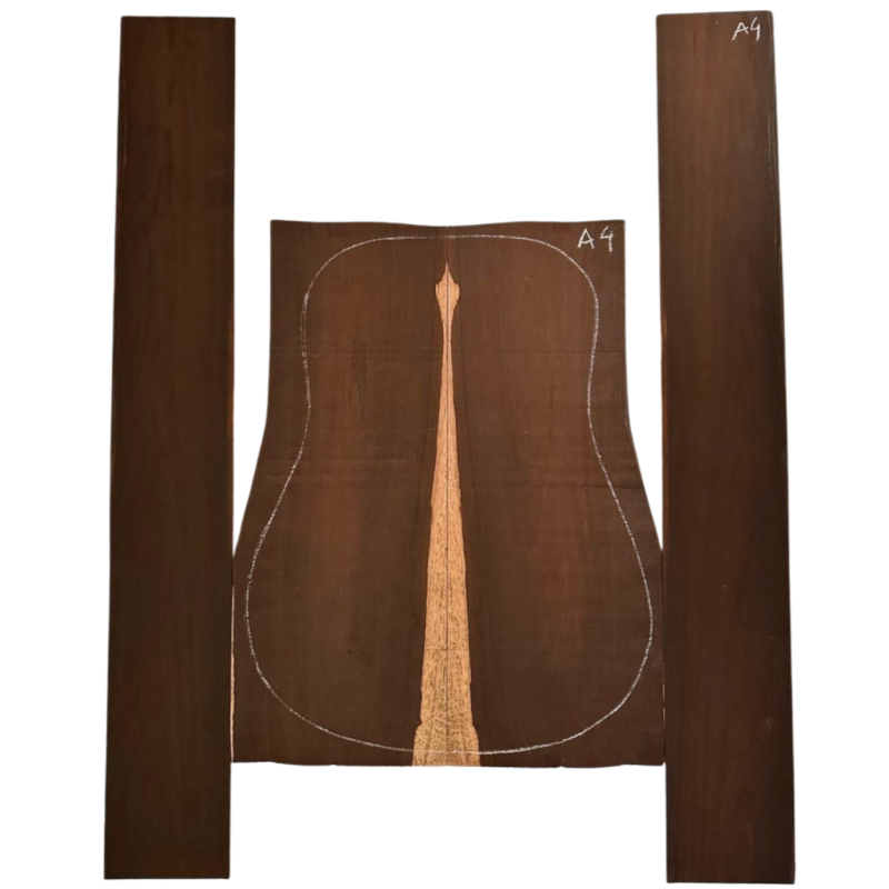 Brazilian Rosewood Set A4| Back and Sides |  Acoustic Guitar
