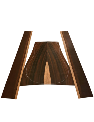 Brazilian Rosewood Set A8| Back and Sides |  Acoustic Guitar