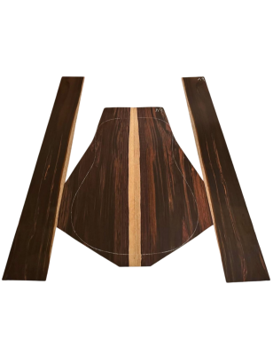 Brazilian Rosewood Set A9| Back and Sides |  Acoustic Guitar