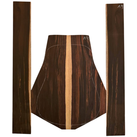 Brazilian Rosewood Set A9| Back and Sides |  Acoustic Guitar