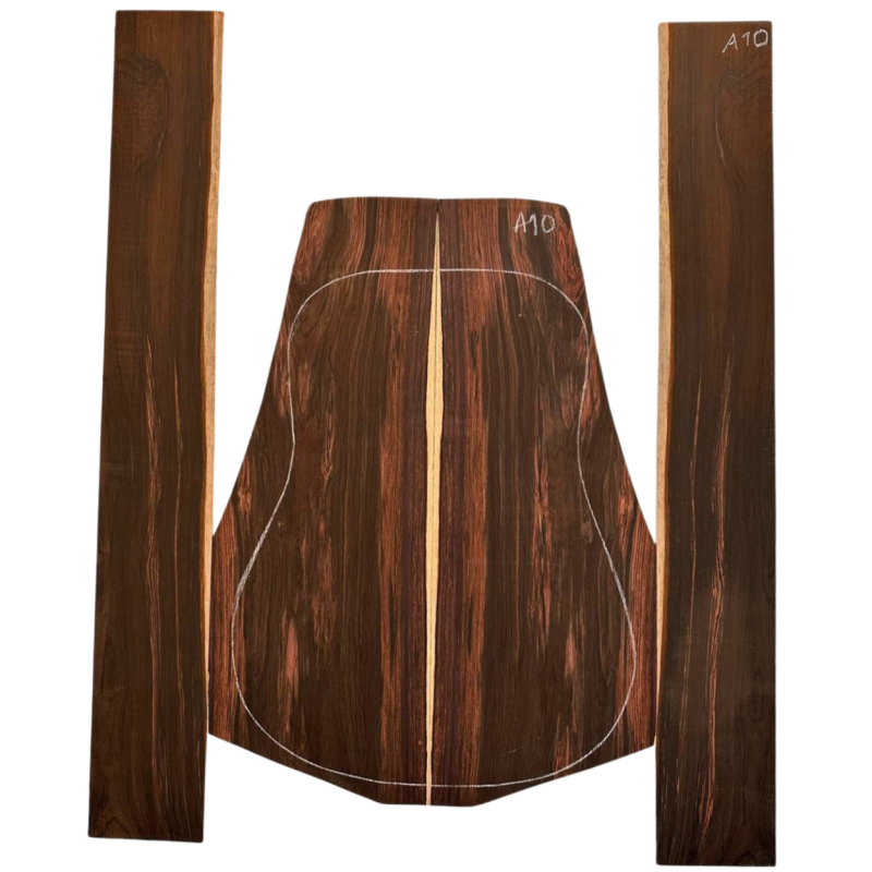 Brazilian Rosewood Set A10| Back and Sides |  Acoustic Guitar