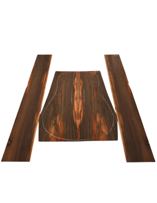 Brazilian Rosewood Set A11| Back and Sides |  Acoustic Guitar