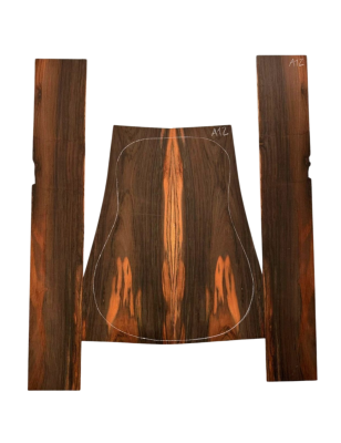 Brazilian Rosewood Set A12| Back and Sides |  Acoustic Guitar