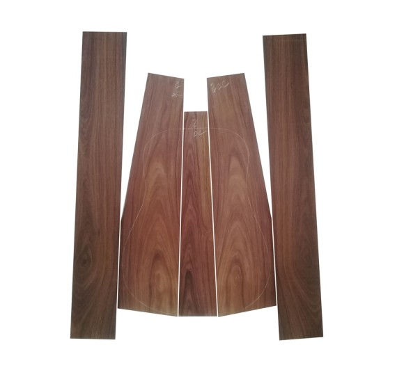 Master Kingwood Back and Sides Set in 3 parts For Acoustic Guitar